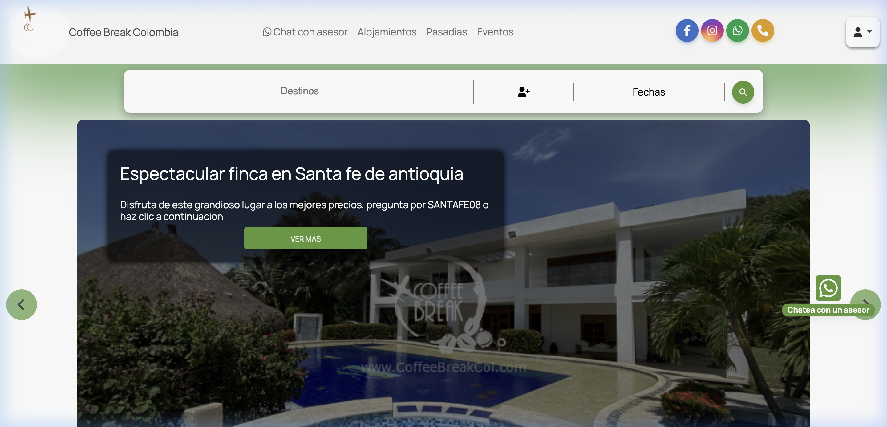 Coffee Break Colombia UI